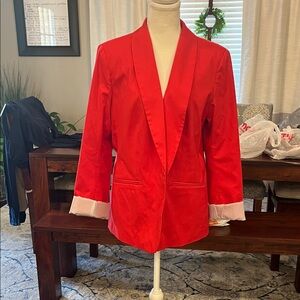 Old Navy Red Women's Blazer